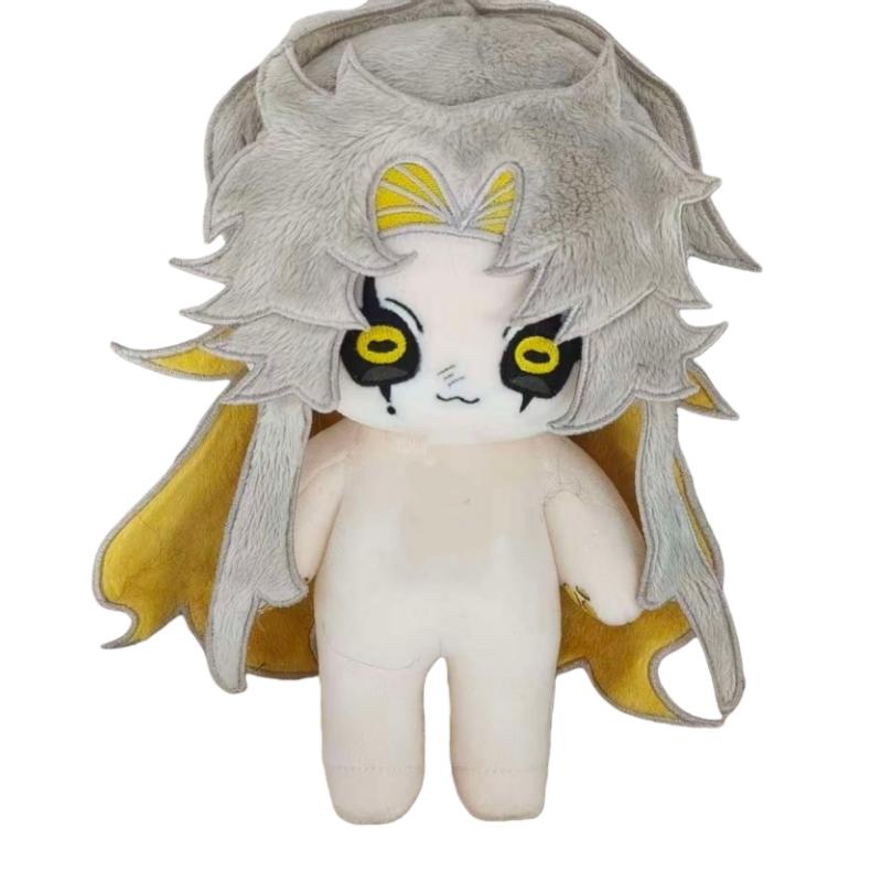 20cm Pierrot Baumwollpuppe Der Freak Zirkus Freaks Anime Plüsch DIY Ankleiden Baumwollpuppe Zubehör Puppe Dekoration Weihnachtsgeschenke