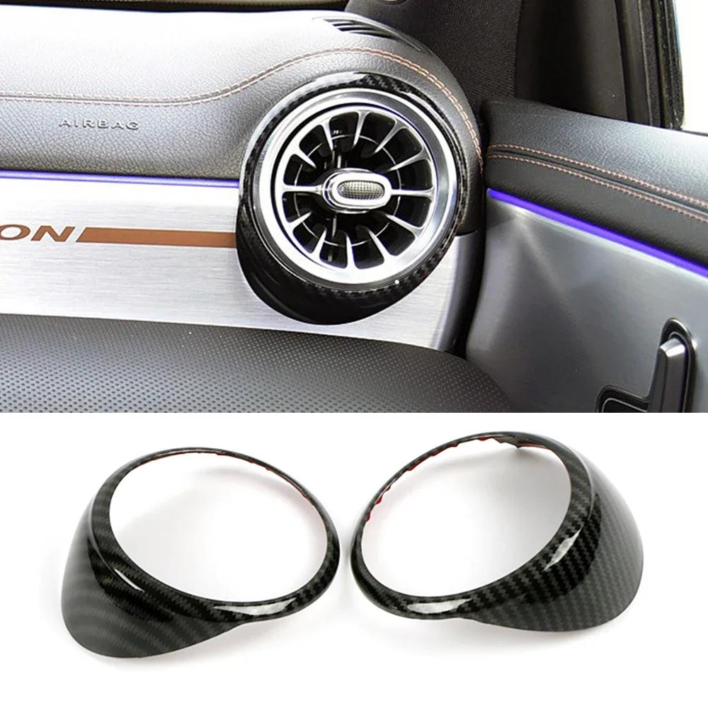 Interior Accessories For Mercedes Benz A Class W177 V177 A180 A200 A250 Car Styling Center Console Part Carbon Fiber Refit Trim