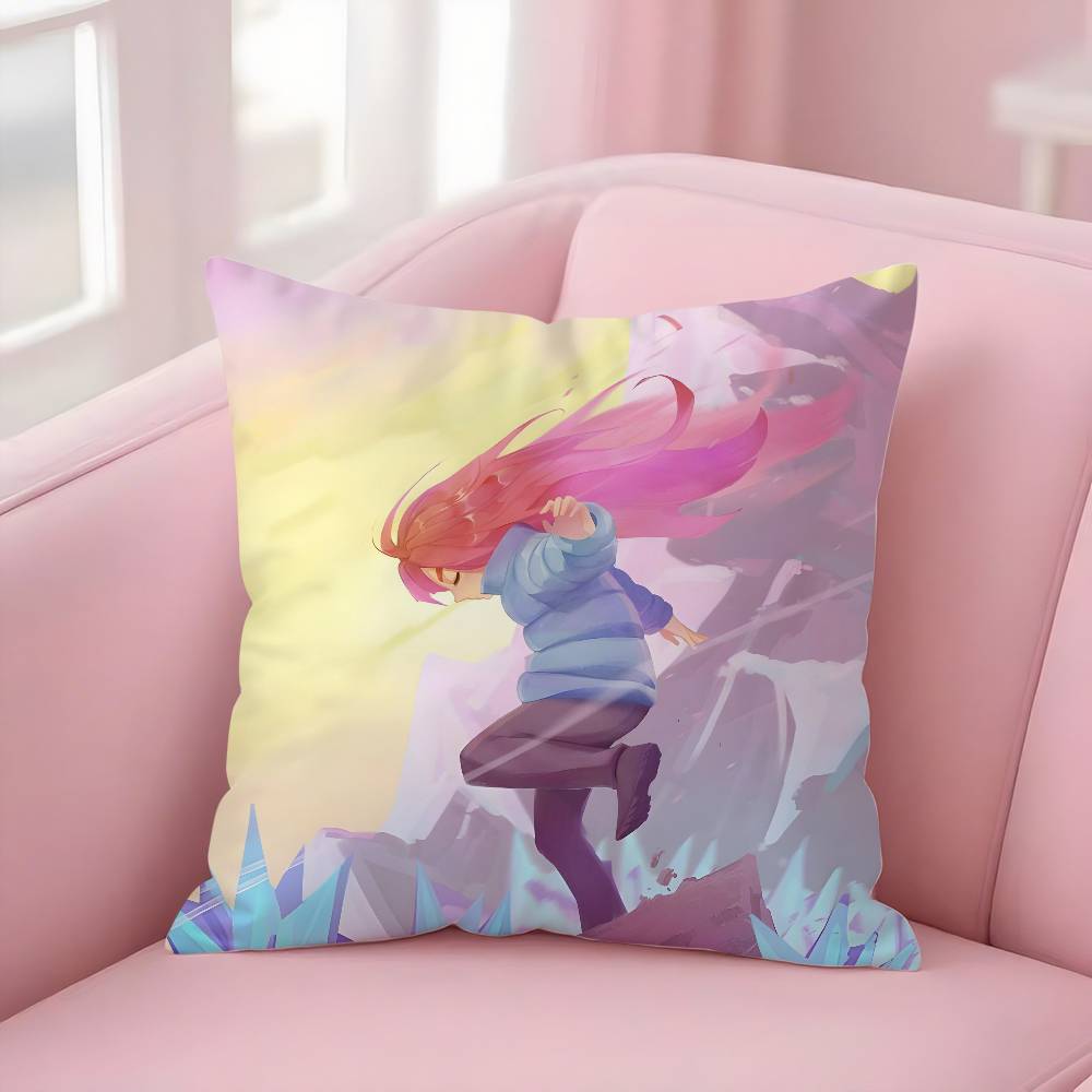 Cute C-CelesteS Game Funny Pillow Case Soft Plush Fabric Double Sided Print Decorative Home Living Room Gift Cushion