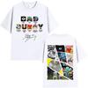S-XXXL Men Women Singer Rapper Super Star Bad Bunny Printing Tops Adults Unisex Plus Size Short Sleeves Round Neck T-shirt