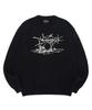 WKNDRS Skull Knitted Sweater (Black)
