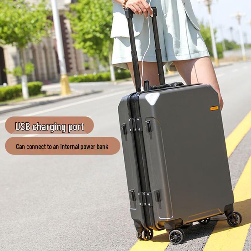Moncaroni Alloy Frame Luggage 26 inch