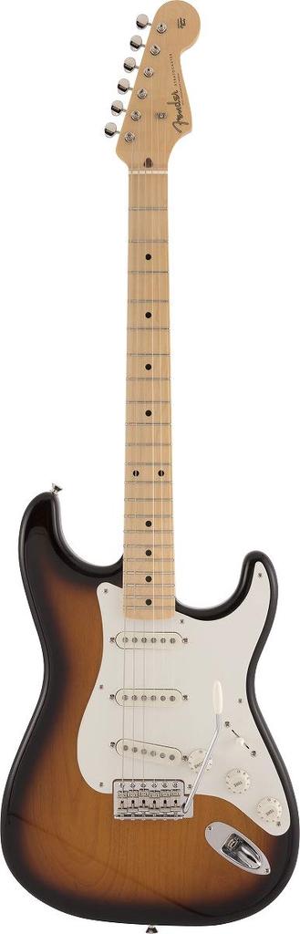 Fender Electric Guitar Made In Japan Heritage 50s Maple Sunburst Stratocaster®, Fingerboard, 2-Color