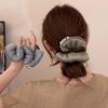 Sponge Sleep Elastic Ponytail Holder Hair Scrunchies For Women Hair Accessories Girls Soft Solid Satin Filled Cotton Big Bands