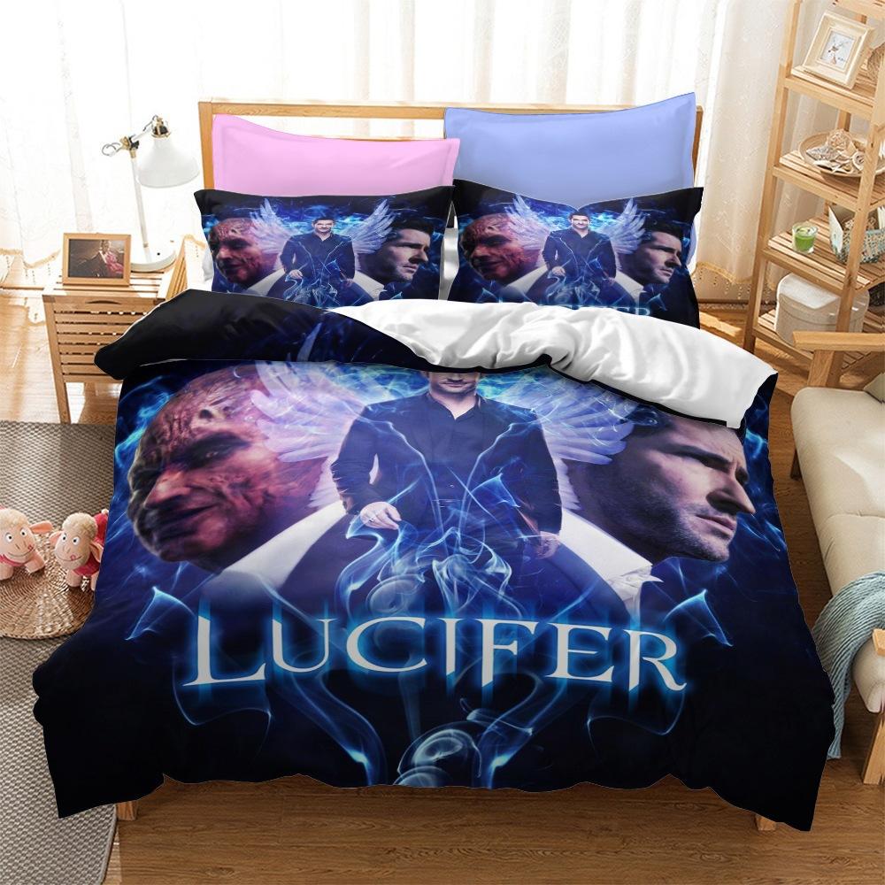 

Lucifer Series Bedding Three-Piece Eaby Home Textile Kit EU Super King 260x220cm