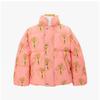Mini Rodini 2471011328  Winter Flowers Aop City Puffer Jacket  Winter Flower Puffer Kids Jacket