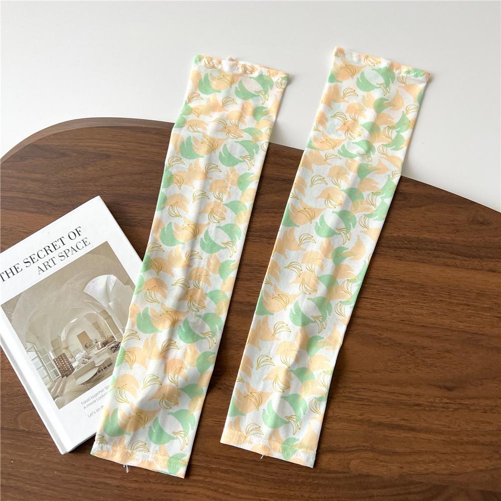 Lightweight And Breathable Ice Sleeves For Women'S Summer New Sunscreen Sleeves For Outdoor Cycling Driving Work Sun Protection Arm Protection