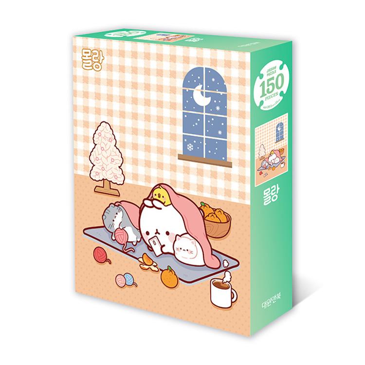 Пазл из 150 деталей - Уютная зима (включает открытку) — фото 3