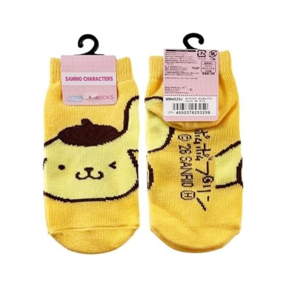 [Small Planet] Pompompurin [Children s Socks] Kids Socks/Face YE Sanrio