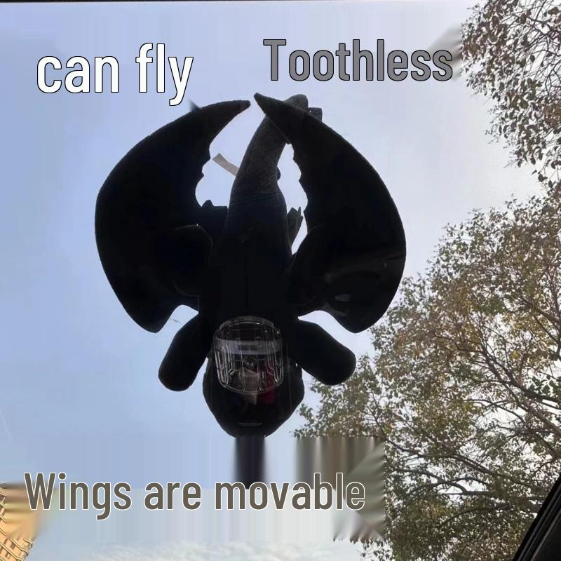 Bezzubý Ozdoba na střechu auta a motocyklu: Roztomilá panenka přívěsek dekorace