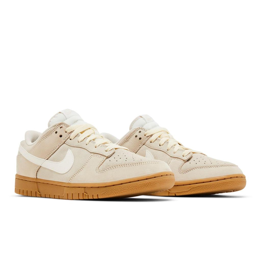 Nike Womens Dunk Low SE 'Hangul Day' (women's sizes) Light Orewood Brown / Sail / Gum Light Brown Skateboard Shoes FQ8147 104