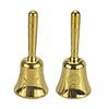 Triple Moon Pentacle Hand Bell Meditation Ceremony Tarot Readings Altar Brass Bell