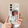 Covers For For Samsung S25 Plus Ultra New Case Fashion Cool Girl Soft Liquid Silicone Protective For Samsung S 25 Bumper Housing
