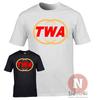 TWA Logo T-shirt Trans World Airlines Classic Retro Airline Tee Air Cabin Crew