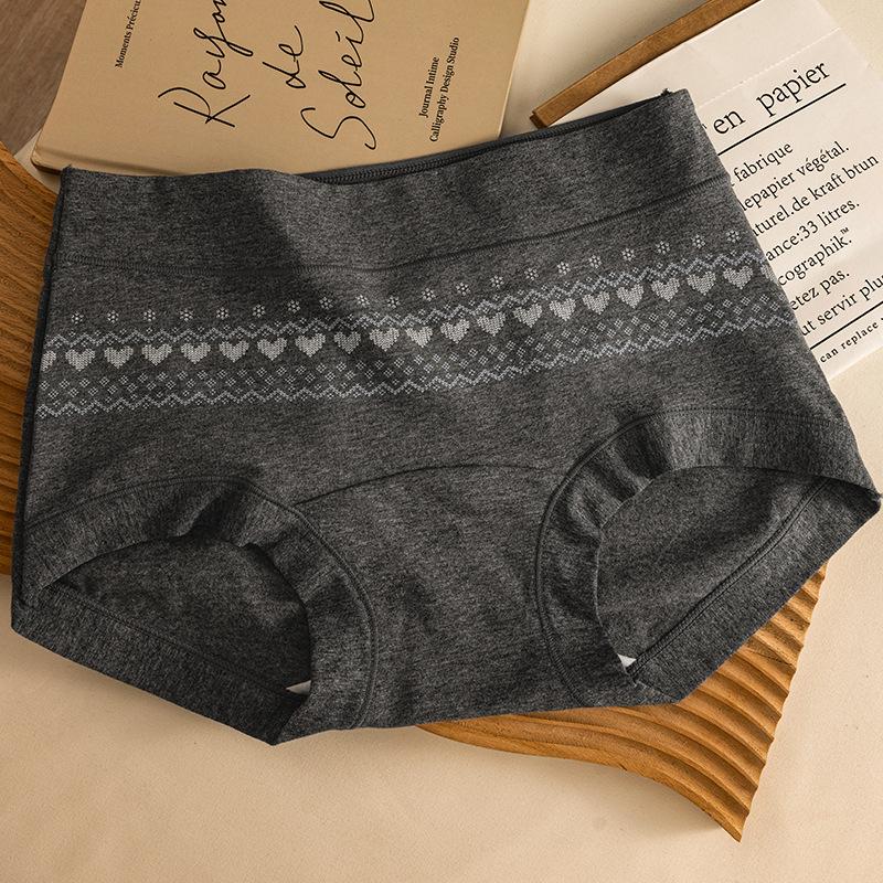 

Women s Autumn and Winter New Pure Cotton Grade 10A Probiotic Flat Angle Underwear XL