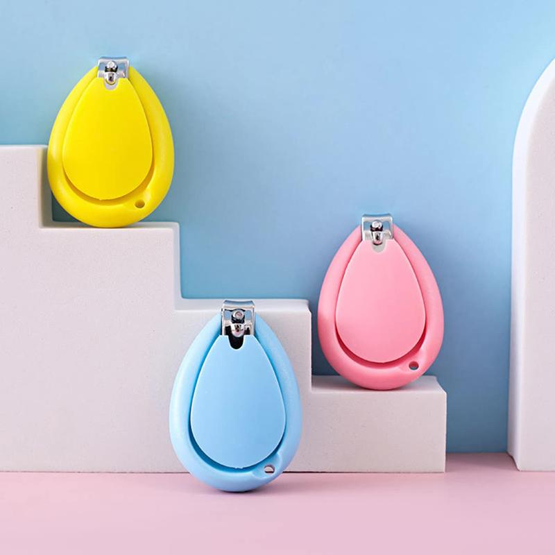Nail Clipper Anti-Fall No Odor Infant Finger Toe Trimmer Baby Nail Care Tools Kids Nail Clippers Healthy Baby Nail Cutters Light