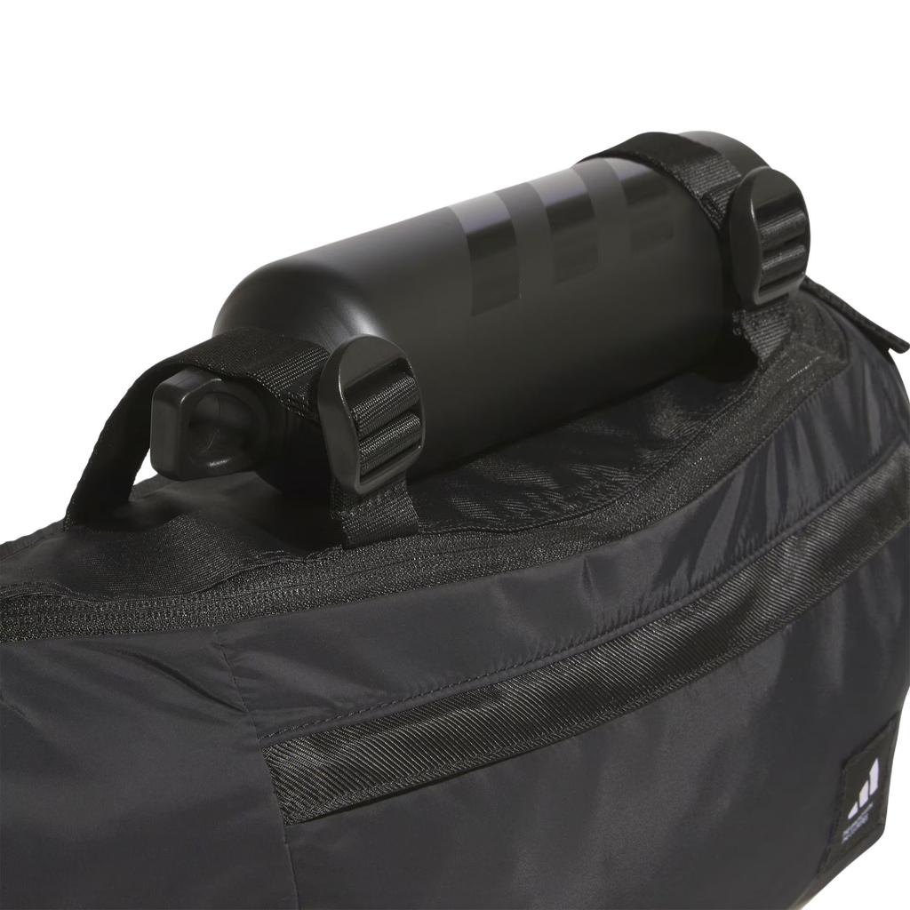 Adidas Casual Versatile Recycled Polyester Waist Bag Unisex Bags Black JN3782