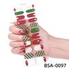 Factory Direct  Fully Cured Gel Nail Stickers Popular Christmas Styles