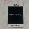 [USED] Tomoya NEXZ Ride the Vibe 2nd week Sanok Trading Card Korea
