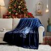 Southend Crest Design Throws Blanket Flannel Blankets Plush for Couch Bed Gifts for Men Women Travel picnic blanket Christmas fan gifts