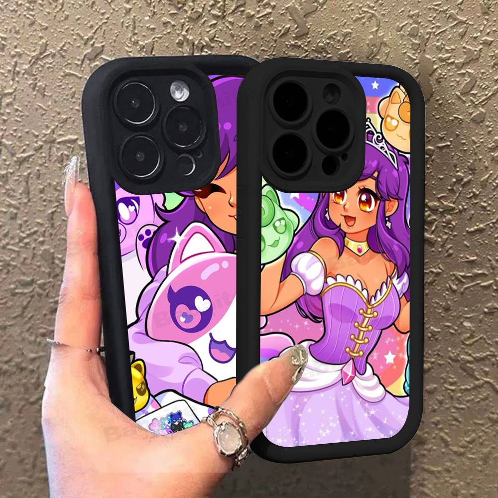 Aphmau Cute Girl Funny Phone Case For IPhone 17 16 15 14 13 12 11 Pro Max Plus Silicone Shockproof Case