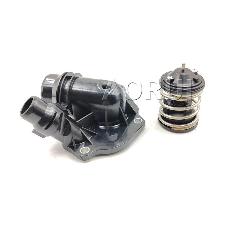 Engine Coolant Thermostat with Water Pump & Seal 11518516206 For BMW X3 X4 X5 X6 F01 F02 F06 F30 F31 F10 F11 F12 F13 F36