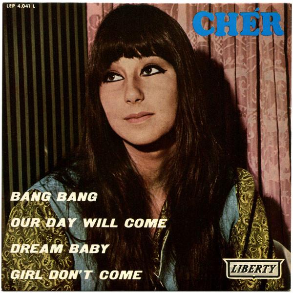 

7inch Record CHER - Bang Bang LEP4041L Liberty 1966 UK Rock Used