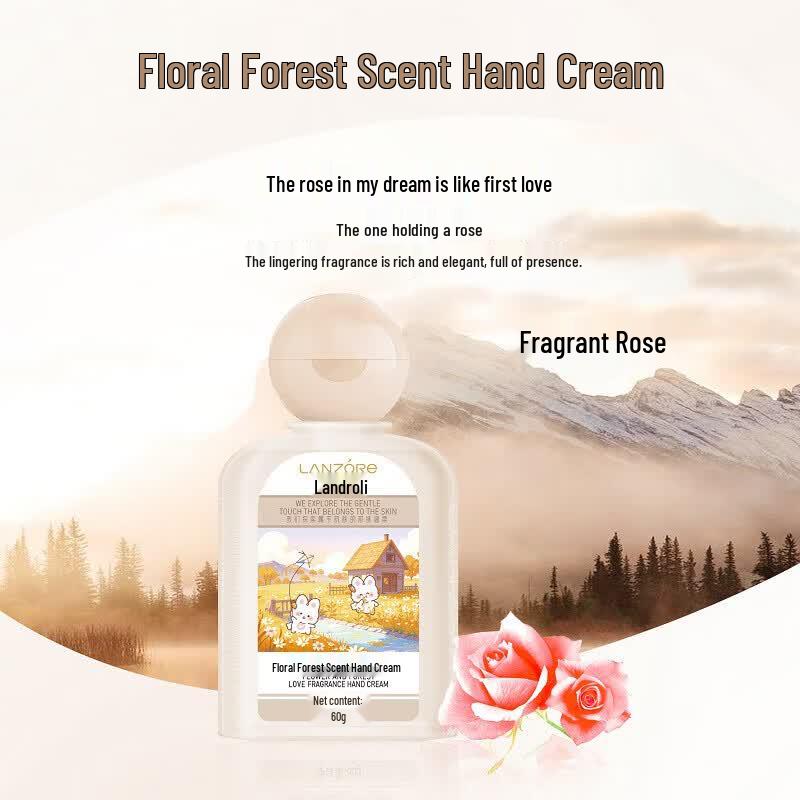 Lanzhuoli Floral Forest Love Fragrant Hand Cream 2-Pack