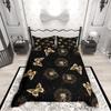 Homewish Flying Butterfly Duvet Cover SetChic Flower For Teens Bedding SetAbstract Gradient Decor