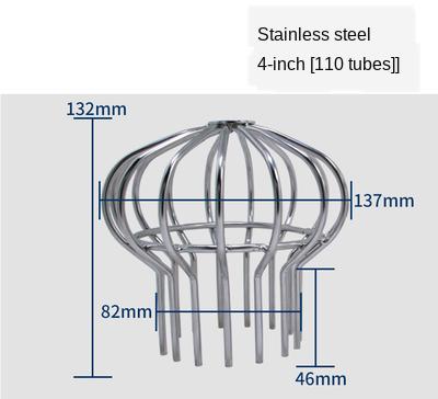 304 Stainless Steel Drain Floor Dome Drain Lock Floor Line Leak Gutter Guard Filter Strainer Stops Leaves Seeds Debris Gutter Cl
