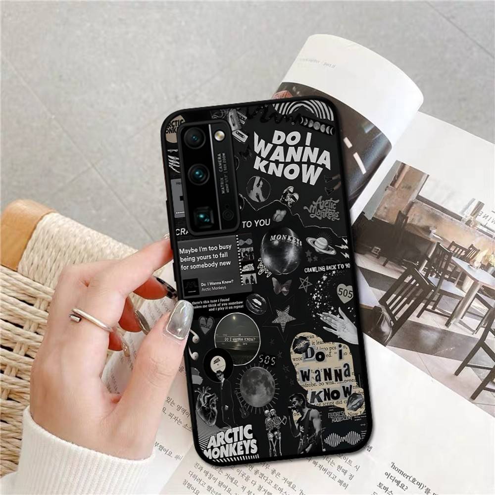 A-Arctic Band M-Monkeys Phone Case For Huawei Honor 10 Lite 9 20 7A 9X 30 50 60 70 Pro Plus Soft Silicone Cover