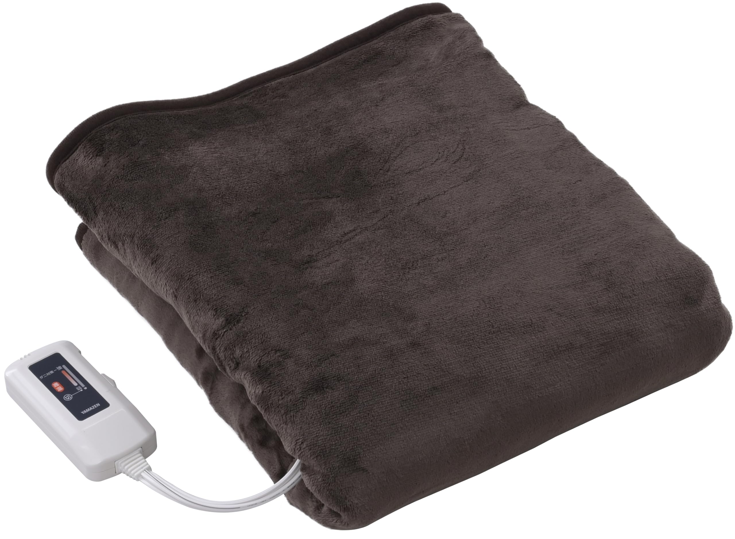 

Yamazen Electric Blanket, 140 x 80 cm, Single, Washable, Fluffy and Soft, Flannel Surface with Poodle-Touch Backing, Anti-Mite Function, Infinite Temp