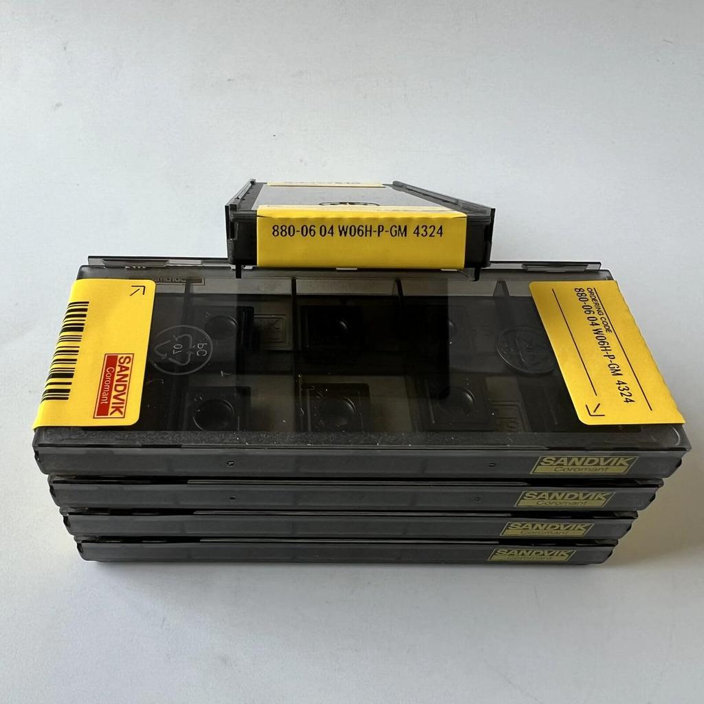Original Sandvik / 880-0604W06H-P-GM 4324 /CNC lathe carbide blade tool 10 Pcs
