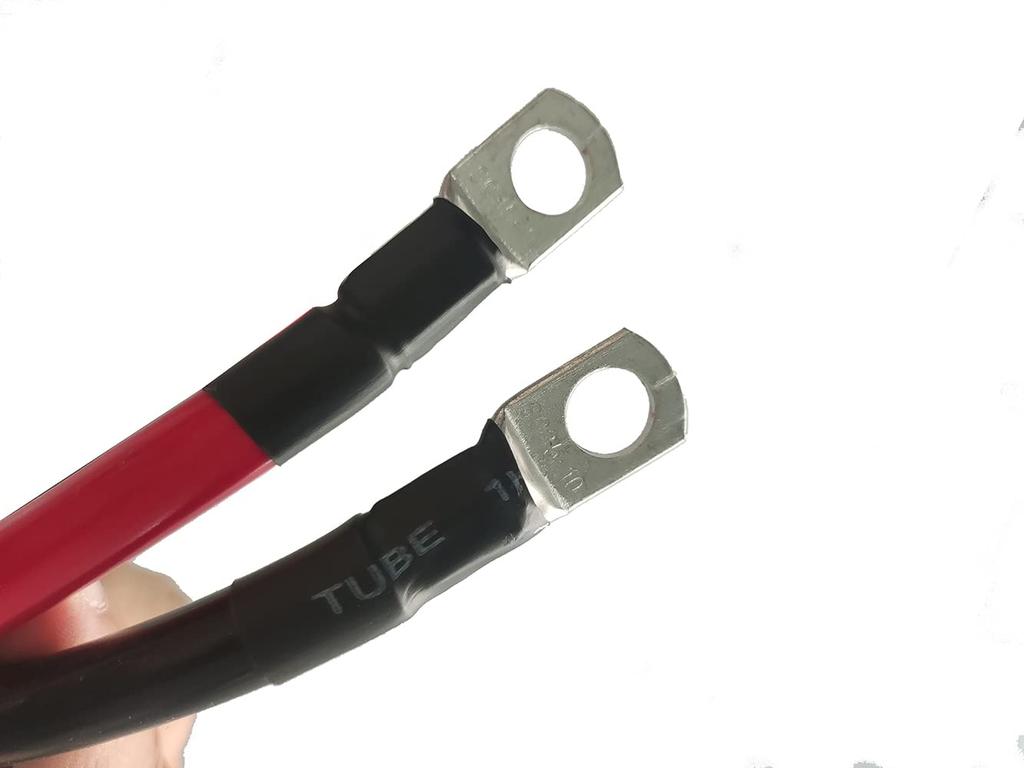 2 AWG Gauge 35mm2 30cm Battery Power Inverter Cable Battery
