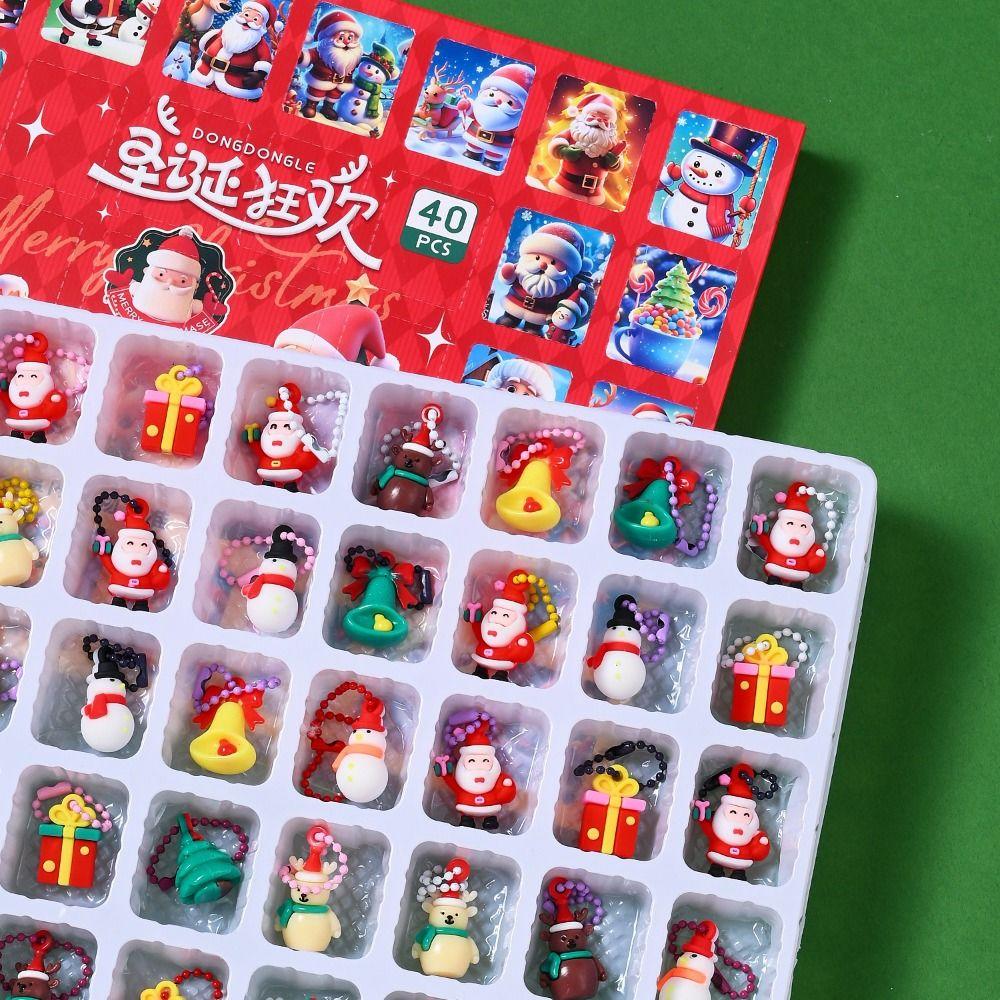 Santa Claus Christmas Dolls Cartoon Pendant Christmas Tree Cartoon Mini Model Toy  Small Gifts