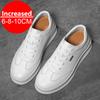 Mode Nieuwe Witte Heren Casual Sneakers Outdoor Platform Hardloopschoenen Ademende Heren Sportschoenen Lichte Wandelschoenen 10cm Hoger Makende Schoenen