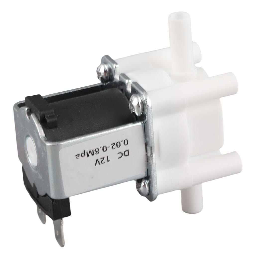 12V NC Normally Closed Quick Action Solenoid Water Valve Water Inlet Valve Electric Water Valve for Pure Water Machines Water Dispenser Washing Machin