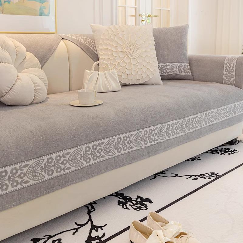 

Chenier French Sofa Cushion, All-Season Non-Slip Seat Cushion, High-End Sofa Cover New Cover Cloth Seat Cushion 70*70cm