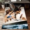 1pc Titanic1 Design Printed Area Rug Carpet for Bedroom Living Room Home Decor Rugs Mat Non Slip Mat Rug for Bedside