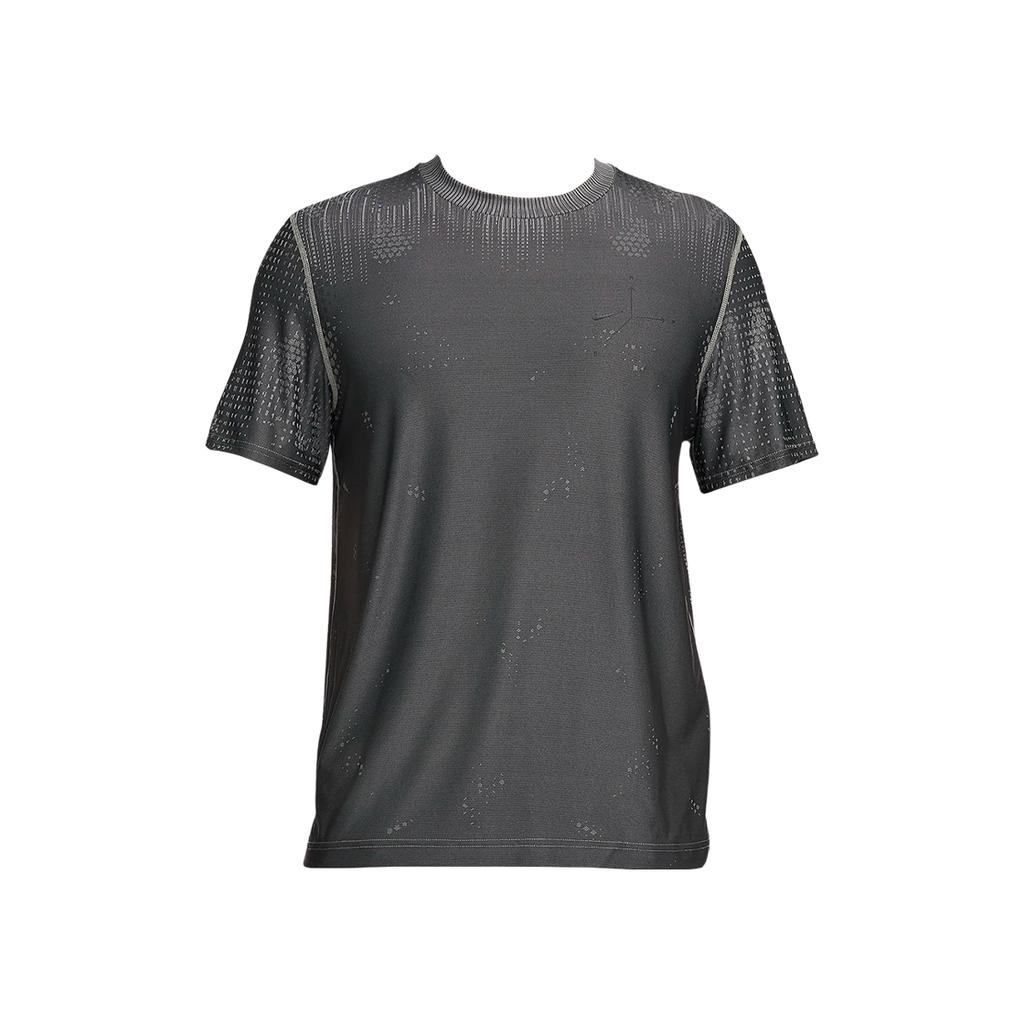Nike Quick-Dry Crew Neck T-Shirt Men Tops Dark-Gray Mud FN2972-053