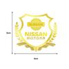 1Pc Car Body 3D Stickers Wheat Ears Styling Emblem Auto Decoration For Nissan DAYZ Livina Roox Sentra Altima Cube Micra Note Skyline Versa Kicks Rogue