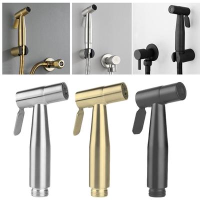 Gold gebürstet Toilette Reinigung Bidet Spritzpistole WC Duschkopf Dusche Handschlauch Sanitär Wandhalter Badezimmer