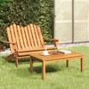VidaXL Adirondack 2-piece Garden Lounge Set, Benches with Backrest and Armrests, Furniture Set with Coffee Table, 360041