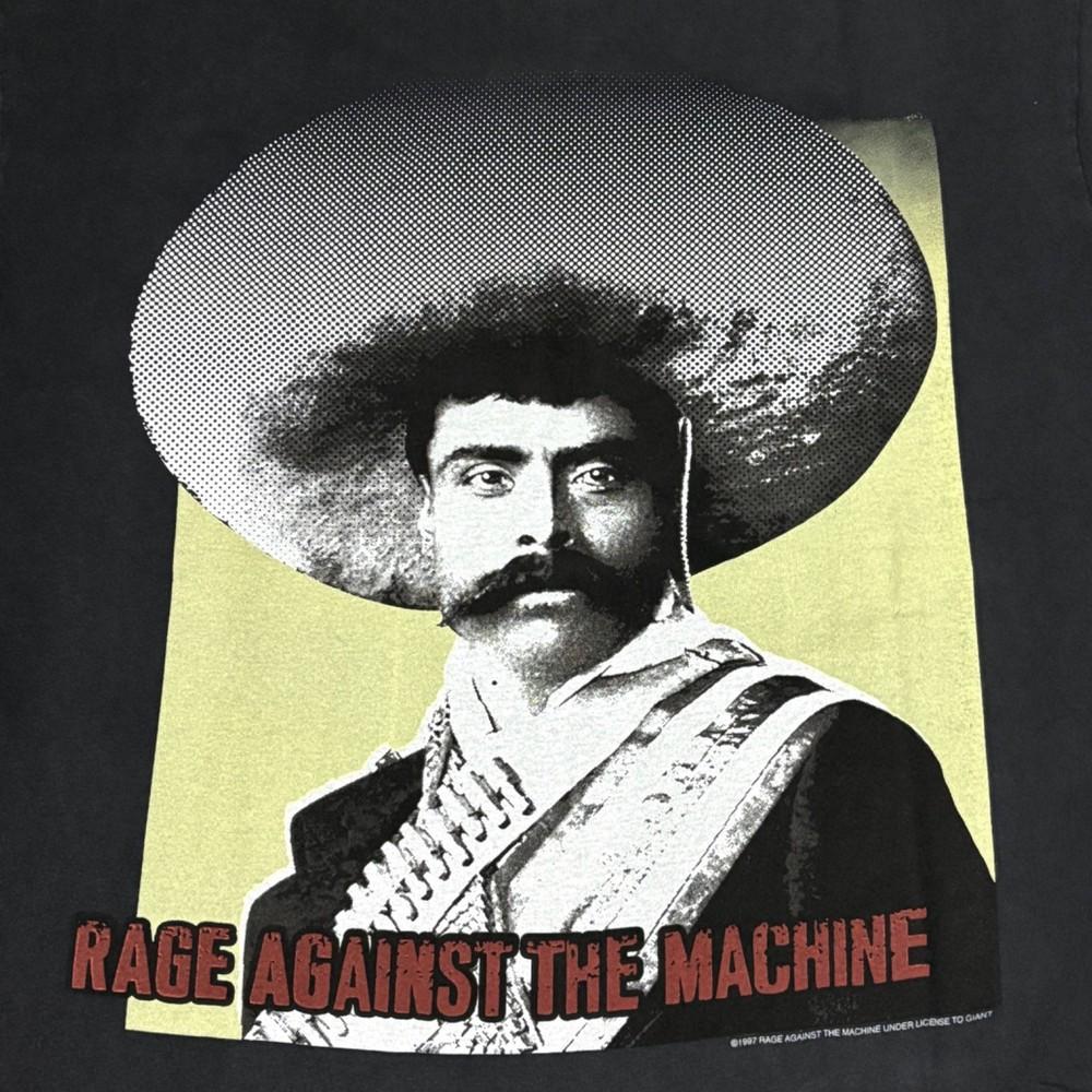 

Vintage Rage Against The Machine Emiliano Zapata Tierra T-Shirt REPRINT XL