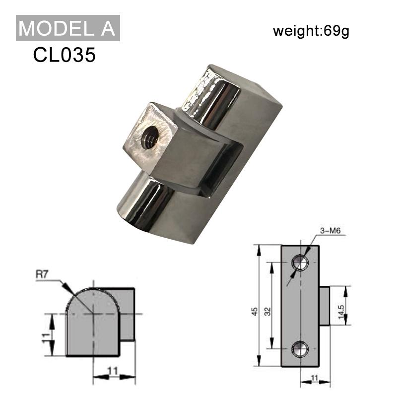 CNLD Small Size Zinc Cabinet Hinge CL035/CL038 Hot Sale Locks for Electric Cabinets
