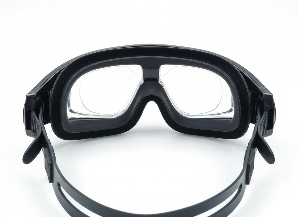 Lunettes de Natation Myopie -1,5 à -10,0 Dioptries, avec Spray Anti-Buée, Protection UV Sangle Réglable pour Hommes Femmes