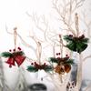 4 Pcs Christmas Bells Hanging Ornament Decorative Bells Christmas Tree Decorations Hanging Bells for Home Decoration