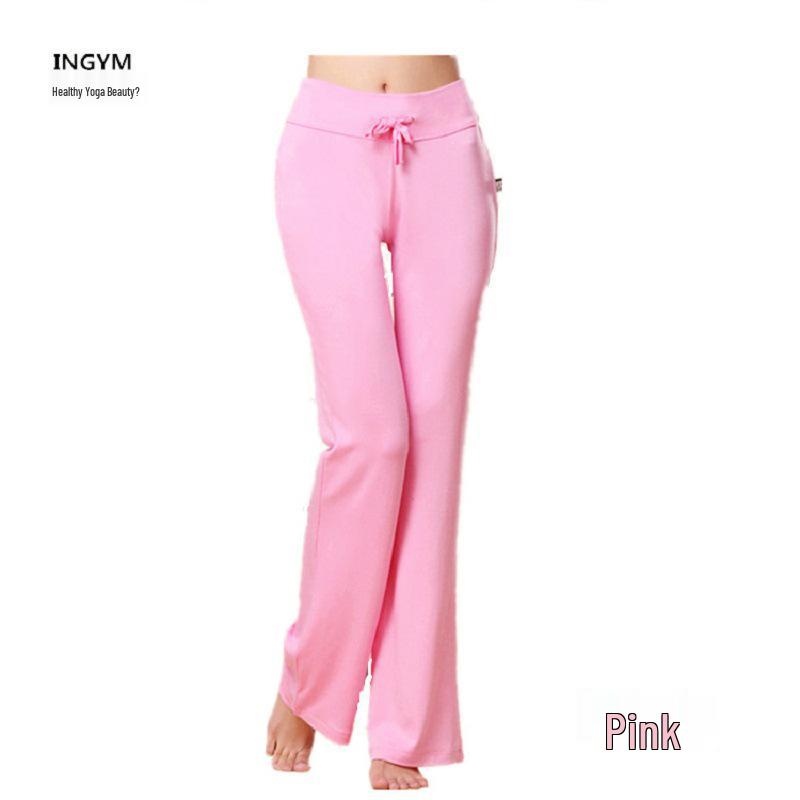 Women's Modal Micro-Flare Fitness & Dance Pants - Loose Yoga & Casual Long Pants