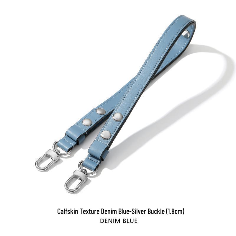 MHS-C-38 Adjustable Three-Speed Brown Women's Underarm Bag with Rivet Shoulder Strap, 26 Wash Bag Transformation.