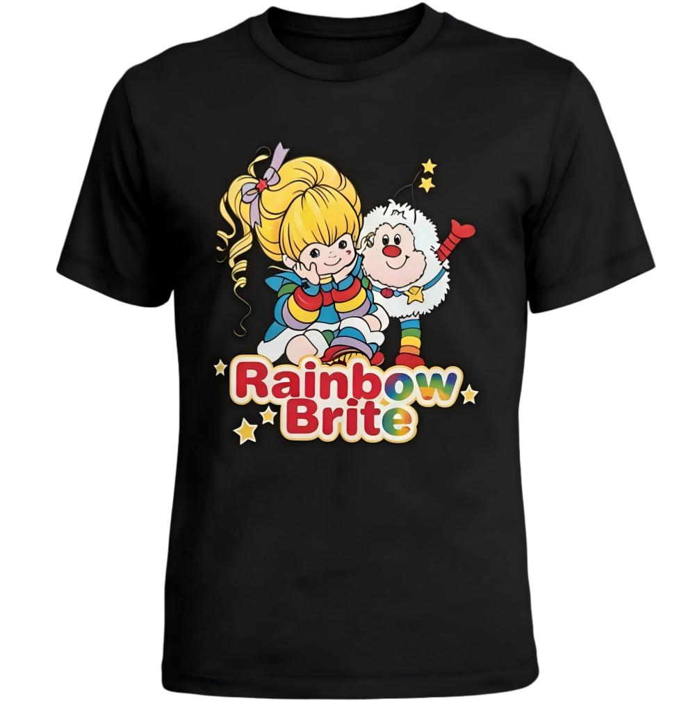 Rainbow Brite Retro Cartoon Character Graphic T-Shirt